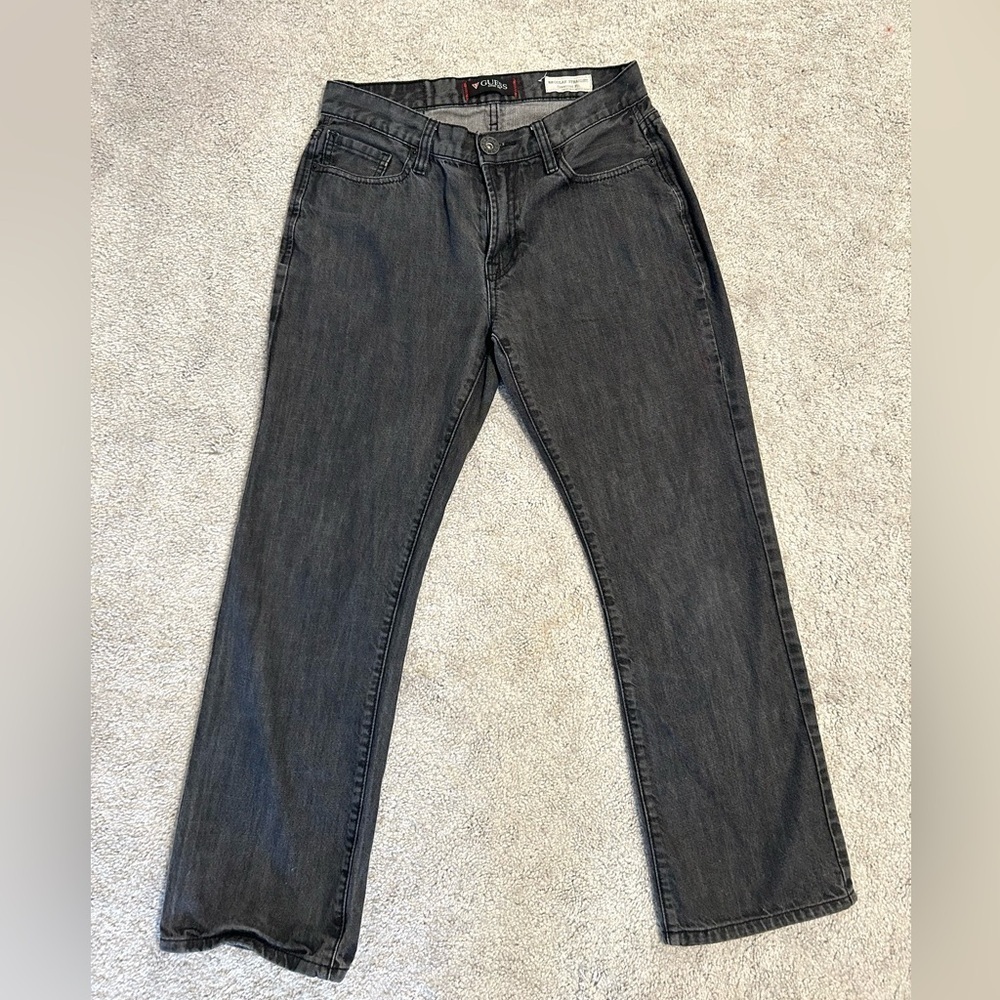 Men’s Guess Regular Straight Crescent Fit Jeans